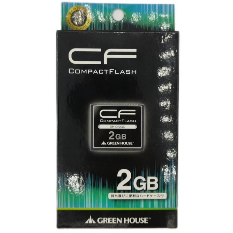 کارت حافظه GREEN HOUSE CompactFlash CF 2GB (آکبند)