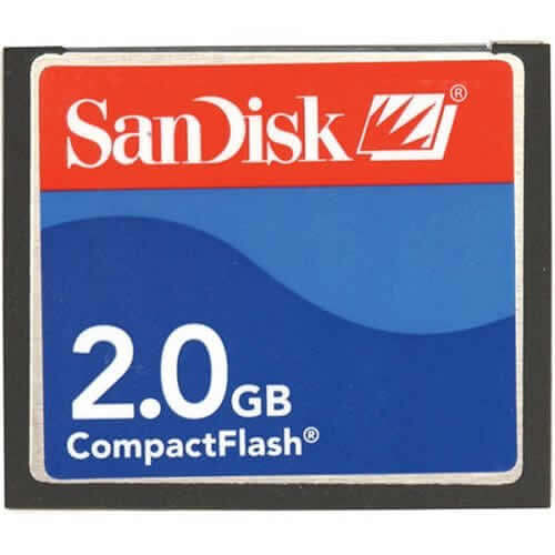 کارت حافظه سندیسک SANDISK CompactFlash CF 2GB (آکبند)