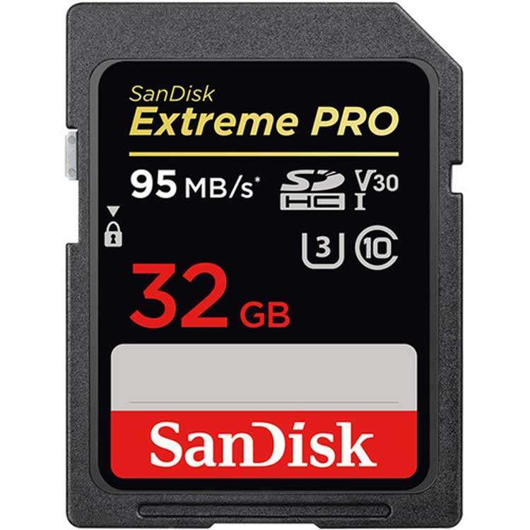 کارت حافظه سندیسک SD 32 GB 95 MB/S 633X