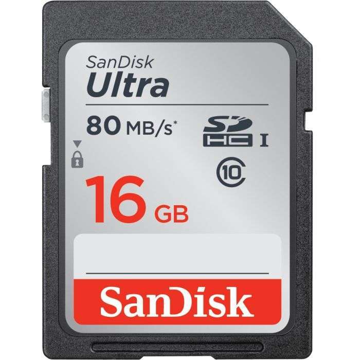 کارت حافظه سندیسک Sandisk SD16 GB 80 MB/S 533X