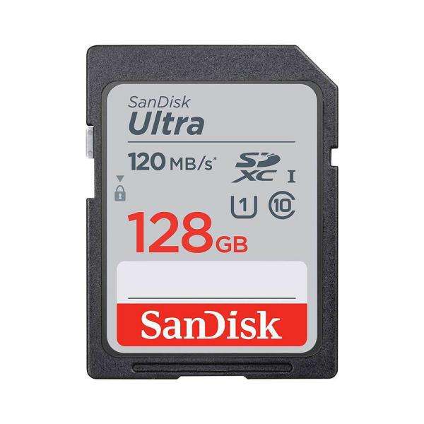 کارت حافظه سندیسک SD Sandisk 128GB 120mb Ultra
