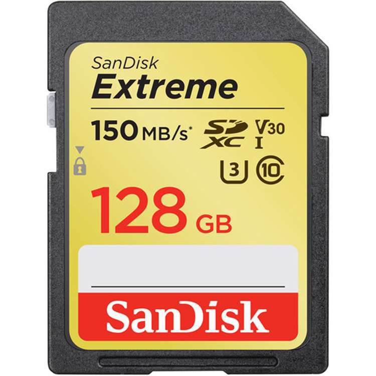 کارت حافظه سندیسک Sandisk SD 128 GB 150 MB/S