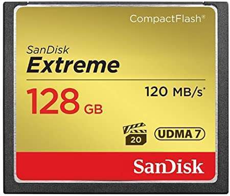 کارت حافظه سندیسک CF Extreme 128GB /120 (MB/s)/800X
