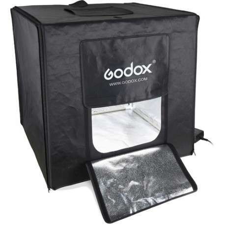 خیمه عکاسی ال ای دی دار 80 سانتی متر گودکس(2 لامپ ال ای دی) GODOX MINI LED TENT LSD-80 80X80X80CM