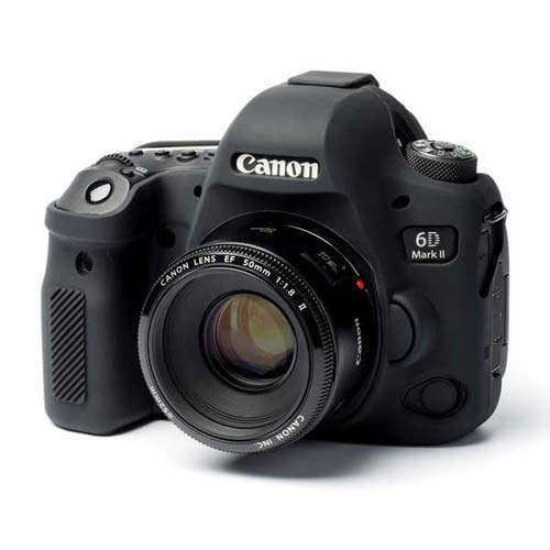 کاور دوربین ژله ای مشکی Canon Eos 6D Mark II cover
