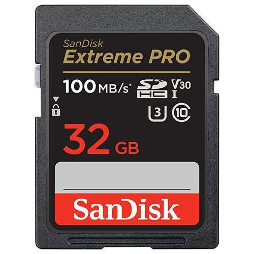 کارت حافظه سندیسک SanDisk 32GB Extreme PRO Card 100MB/S