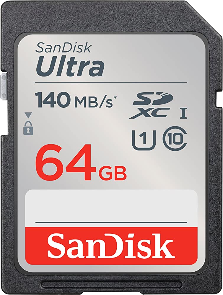 کارت حافظه سندیسک 64GB 140MB/S Ultra SDHC UHS-I