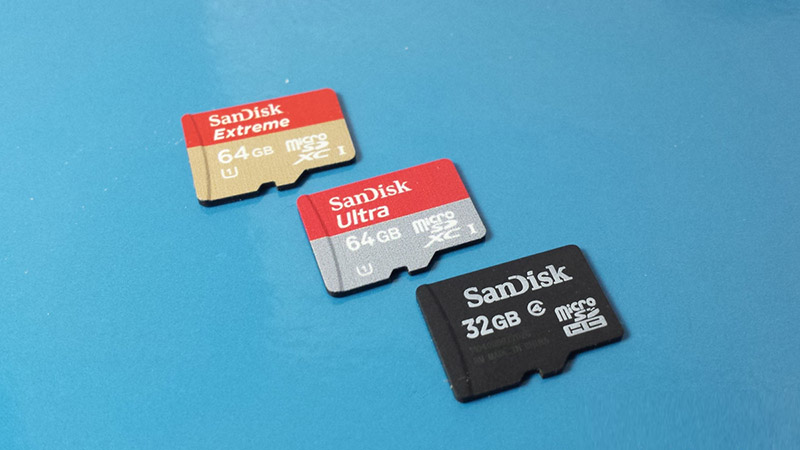 انواع کارت حافظه MICRO SD در بازار