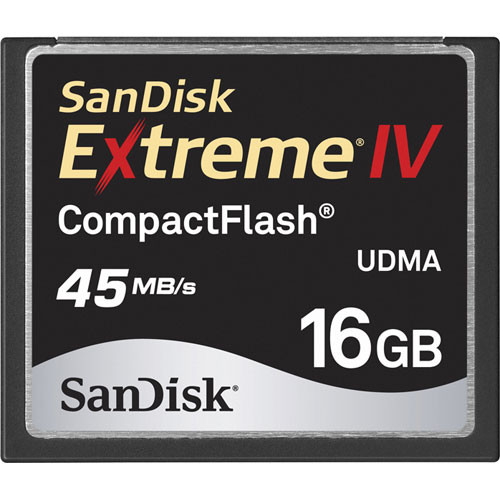 کارت حافظه سندیسک SANDISK CompactFlash CF Extreme IV 16GB (آکبند)