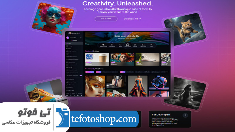ساخت عکس با هوش مصنوعی Leonardo.AI