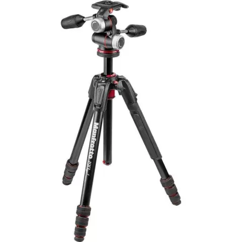 کیت سه پایه مانفرتو MK190GO_MH XPRO3W