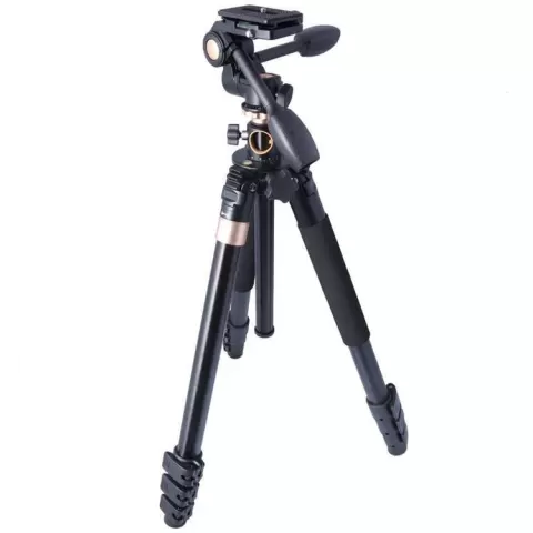 سه پایه بیک Beike Q720 Tripod (صلیبی + تکپایه + هولدر موبایل)