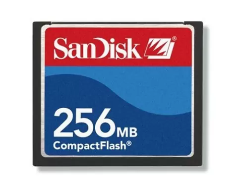 کارت حافظه CF سندیسک مدل type 1 سرعت 15MB/s ظرفیت 256 مگابایت (آکبند) Sandisk CF Card 256MB