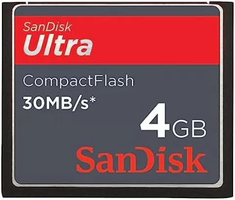 کارت حافظه سندیسک SANDISK Ultra CompactFlash CF 4GB (کارکرده)