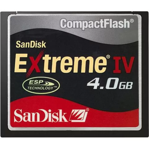 کارت حافظه سندیسک SANDISK CompactFlash CF Extreme IV 4GB (آکبند)