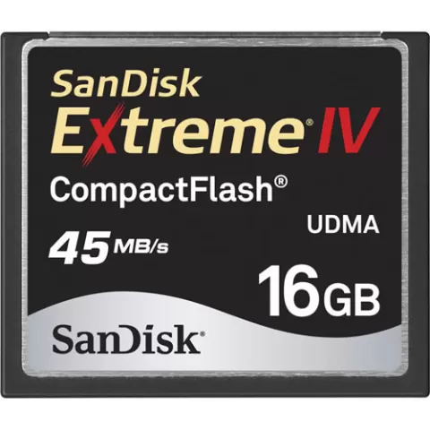 کارت حافظه سندیسک SANDISK CompactFlash CF Extreme IV 16GB (در حد نو)