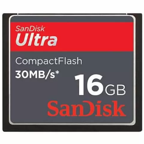 کارت حافظه سندیسک Sandisk Ultra 30MB/s CompactFlash CF 16GB (آکبند)