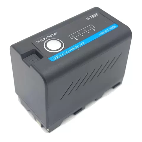 باتری دوربین و نور مدل NP F-750T ظرفیت 6000 میلی آمپر (مناسب برای دوربین و نور)