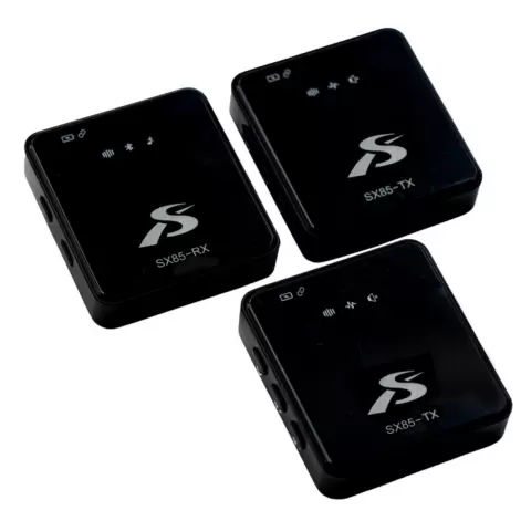 میکروفون یقه ای بیسیم SX85 دو کاربره (مناسب برای اندروید و آیفون)